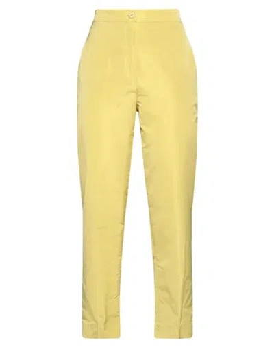 Pierantonio Gaspari Woman Pants Acid Green Size 6 Polyester