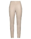 Pierantonio Gaspari Woman Pants Beige Size 10 Polyurethane In Beige