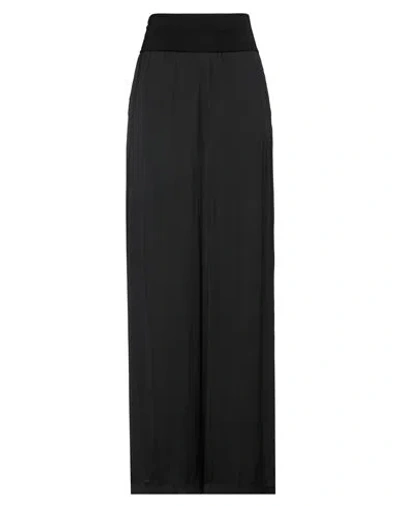 Pierantonio Gaspari Woman Pants Black Size 10 Polyester, Viscose