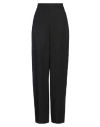 Pierantonio Gaspari Woman Pants Black Size 12 Polyester, Cotton In Black