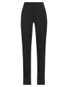 Pierantonio Gaspari Woman Pants Black Size 12 Polyester, Wool, Elastane