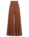 Pierantonio Gaspari Woman Pants Brown Size 4 Viscose, Polyamide, Elastane