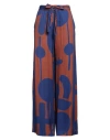 Pierantonio Gaspari Woman Pants Copper Size 8 Viscose In Orange
