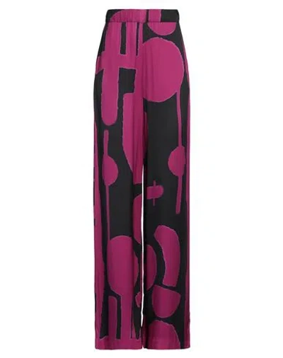 Pierantonio Gaspari Woman Pants Fuchsia Size 4 Viscose In Pink