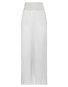 Pierantonio Gaspari Woman Pants Light Grey Size 8 Polyester, Viscose