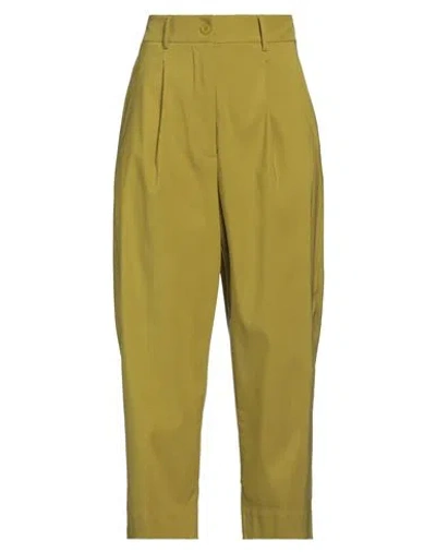 Pierantonio Gaspari Cropped Pants In Green