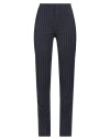 Pierantonio Gaspari Woman Pants Navy Size 8 Polyester, Wool, Elastane In Navy Blue