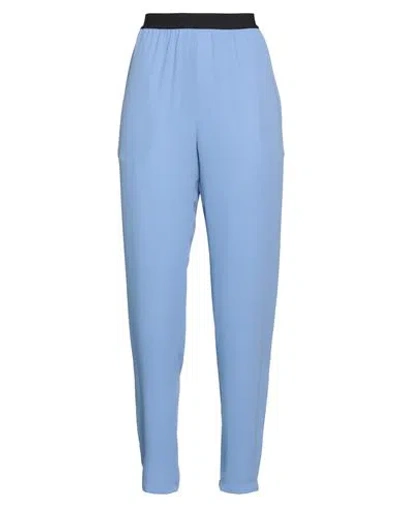 Pierantonio Gaspari Woman Pants Pastel Blue Size 6 Polyester