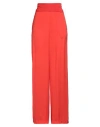 Pierantonio Gaspari Woman Pants Red Size 8 Polyester, Viscose In Red