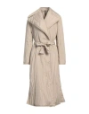 Pierantonio Gaspari Woman Puffer Beige Size 12 Polyester