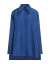 Pierantonio Gaspari Woman Shirt Blue Size 10 Polyester In Blue