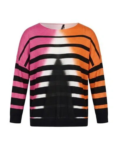 Pierantonio Gaspari Woman Sweater Orange Size 8 Viscose In Multi