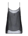 Pierantonio Gaspari Woman Top Black Size 14 Viscose