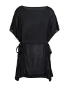 Pierantonio Gaspari Woman Top Black Size 8 Polyester, Viscose