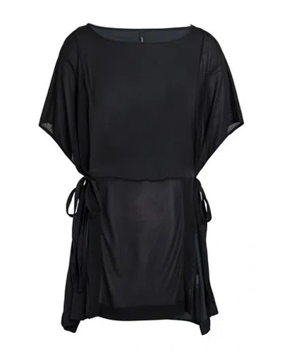 Pierantonio Gaspari Woman Top Black Size 8 Polyester, Viscose In Black