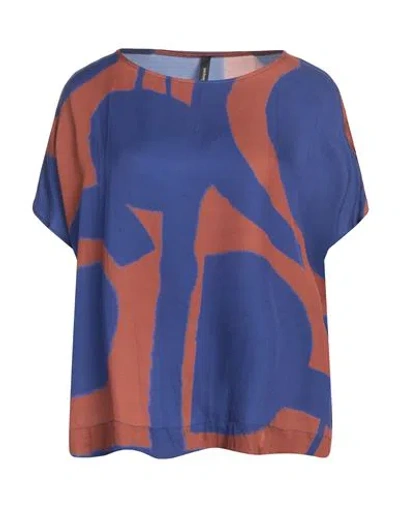 Pierantonio Gaspari Woman Top Copper Size 8 Viscose In Orange