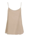 Pierantonio Gaspari Woman Top Taupe Size 14 Viscose