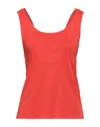 Pierantonio Gaspari Tops In Tomato Red