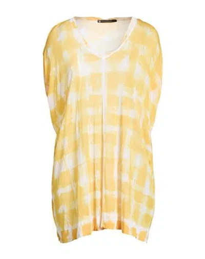 Pierantonio Gaspari Woman Top Yellow Size 10 Modal