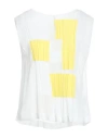 Pierantonio Gaspari Woman Blouse Yellow Size 6 Viscose In Yellow