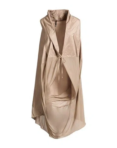 Pierantonio Gaspari Woman Vest Khaki Size 10 Polyester In Brown