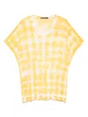 Pierantonio Gaspari T-shirt Mit Abstraktem Print In Gelb