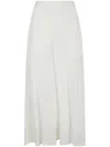 Pierantonio Gaspari Froisse Wide Leg Trousers In White