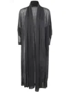 Pierantonio Gaspari Modal Oversized Cardigan In Black