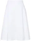 Pierantonio Gaspari Hoch Sitzende Shorts In Optic White