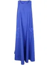 Pierantoniogaspari Short Sleeves Dress In Indigo