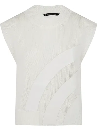 Pierantonio Gaspari Stripe-detail Jumper In White