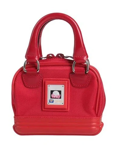 Piero Guidi Woman Handbag Red Size - Textile Fibers