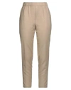 Piero Moretti Woman Pants Camel Size 16 Virgin Wool, Polyester, Viscose, Elastane