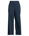 Piero Moretti Woman Pants Midnight Blue Size 14 Cotton, Polyamide, Synthetic Fibers In Blue