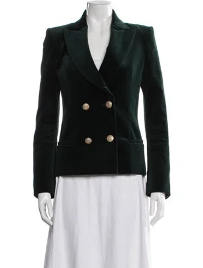 Pre-owned Pierre Balmain Blazer In Green