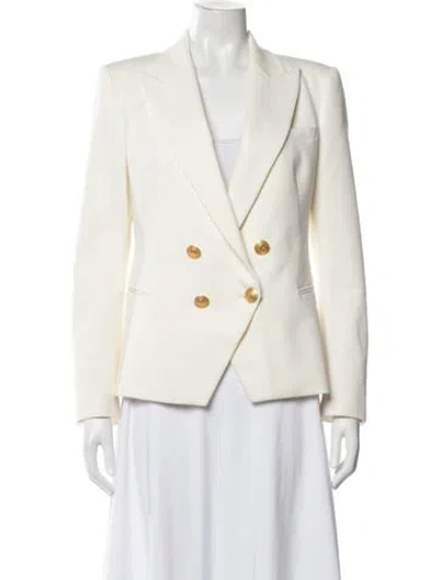 Pre-owned Pierre Balmain Blazer In Neutrals/white