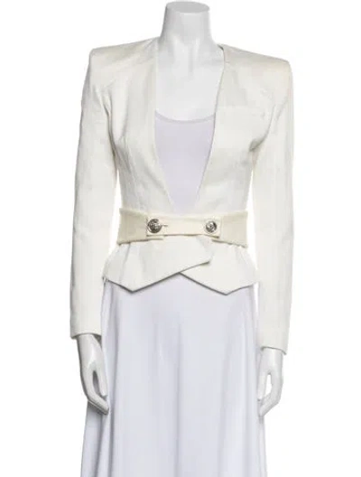 Pre-owned Pierre Balmain Blazer In White