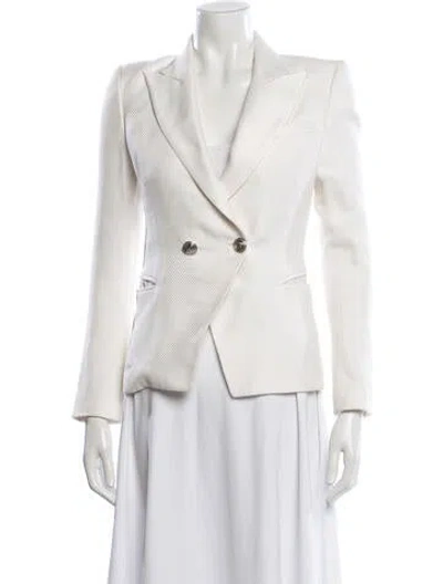 Pre-owned Pierre Balmain Blazer In White