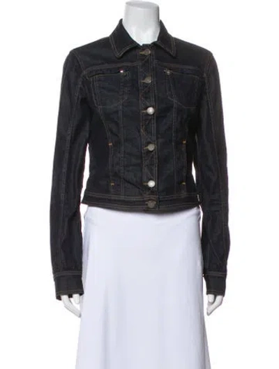 Pre-owned Pierre Balmain Denim Jacket In Blue