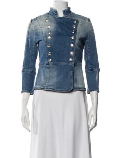 Pre-owned Pierre Balmain Denim Jacket In Blue