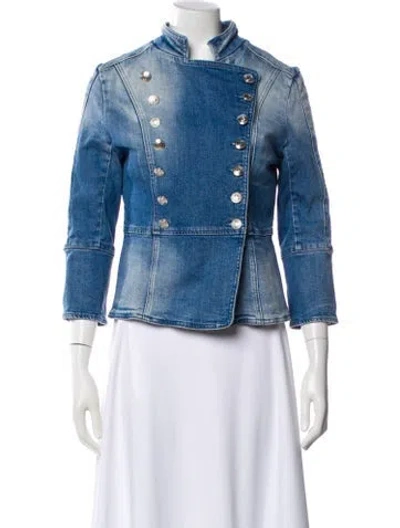 Pre-owned Pierre Balmain Denim Jacket In Blue