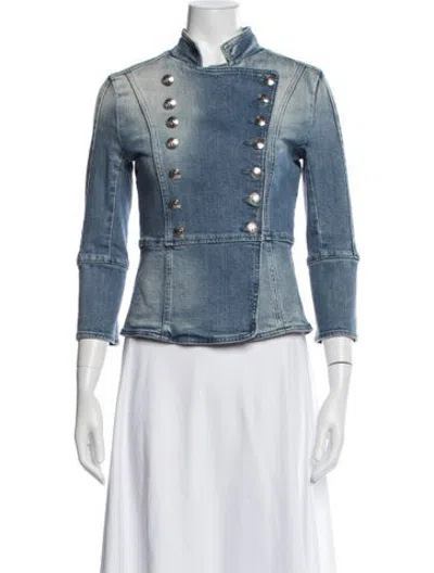 Pre-owned Pierre Balmain Denim Jacket In Blue