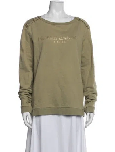 Pre-owned Pierre Balmain Jacket In Green