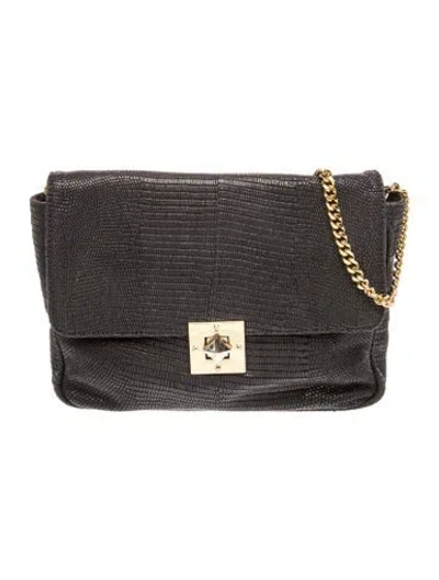 Pre-owned Pierre Balmain Leather Shoulder Bag In Black