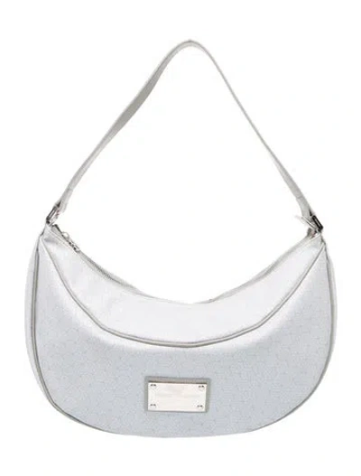 Pre-owned Pierre Balmain Leather Shoulder Bag In Blue