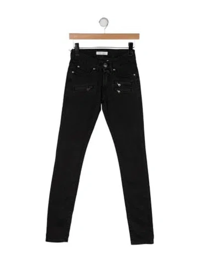 Pre-owned Pierre Balmain Mid-rise Skinny Leg Jeans W/ Tags In Black