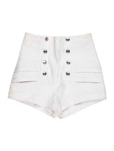 Pre-owned Pierre Balmain Mini Shorts In White