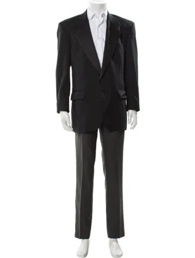 Pre-owned Pierre Balmain Overcoat In Gray