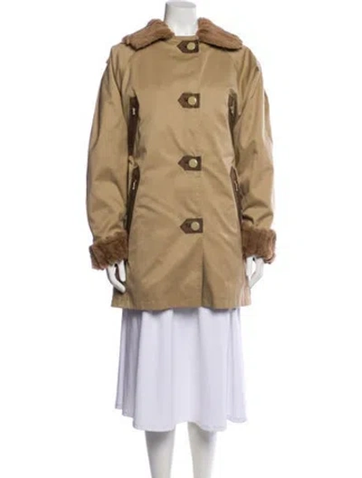 Pre-owned Pierre Balmain Parka In Neutral