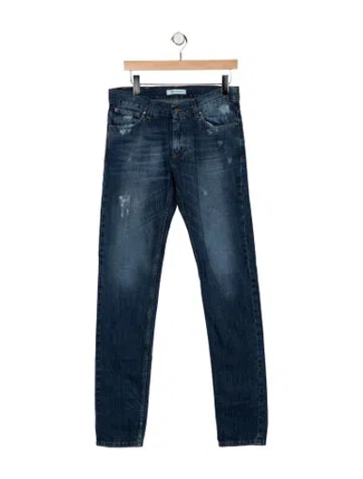 Pre-owned Pierre Balmain Skinny Jeans In Blue